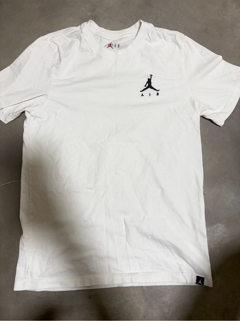 Jordan White Short Sleeve Tee